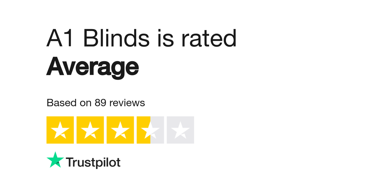 A1 Blinds Reviews