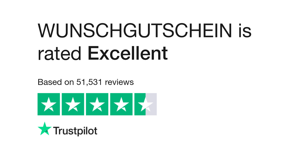 of Reviews Customer of Reviews 4 | Read wunschgutschein.de Service | WUNSCHGUTSCHEIN 14