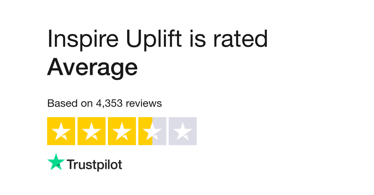 Inspire Uplift Reviews  Read Customer Service Reviews of