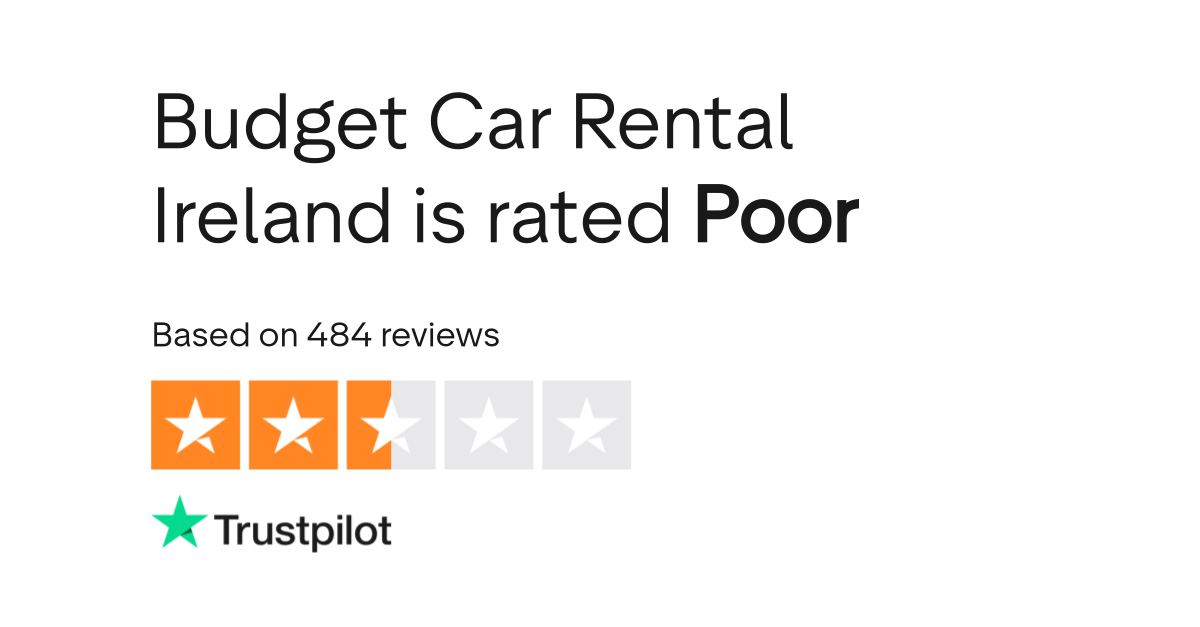 Budget Car Rental Ireland Reviews Read Customer Service Reviews of budget.ie