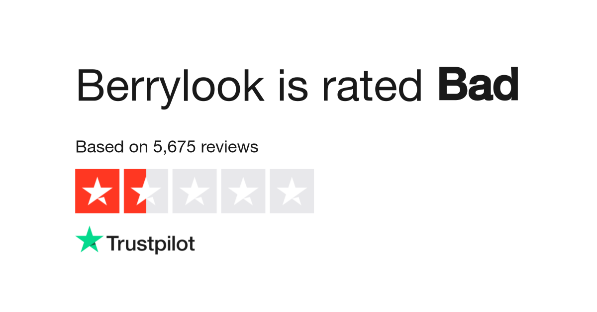 Berrylook Reviews Read Customer Service Reviews of www.berrylook