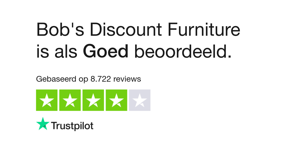 Bob's Discount Furniture reviews Bekijk consumentenreviews over