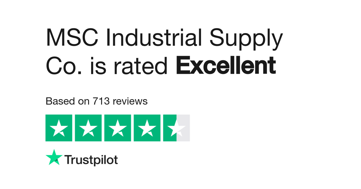 Msc industrial supply co reviews read customer service reviews of