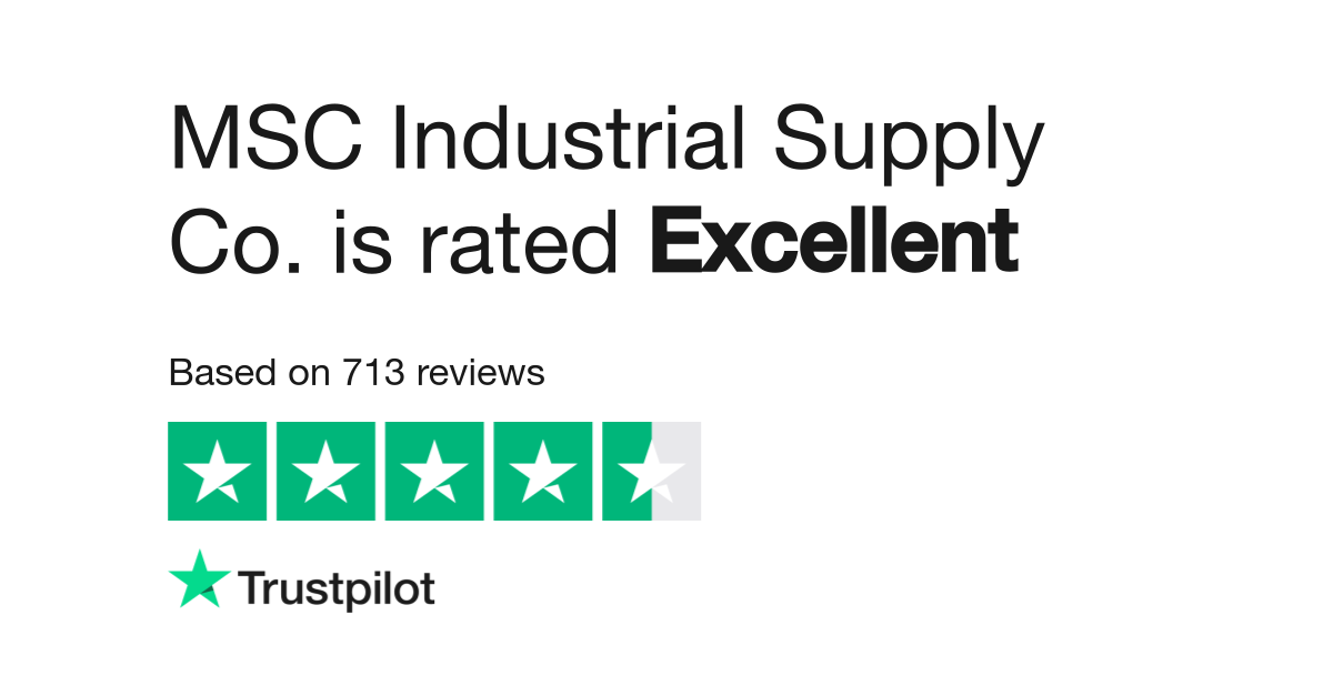 MSC Industrial Supply Co. Reviews  Read Customer Service Reviews of  mscdirect.com