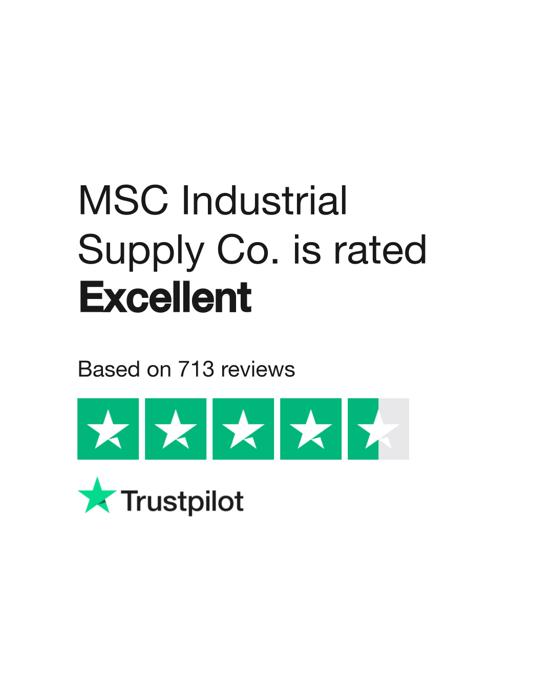 Msc industrial supply co reviews read customer service reviews of