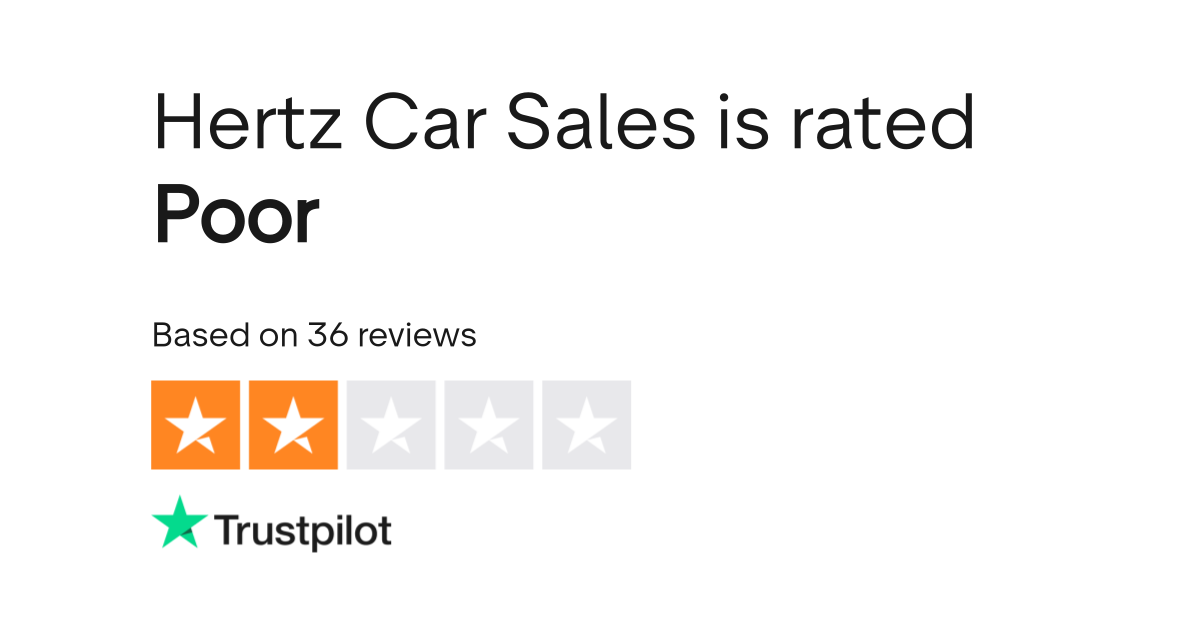 Hertz Car Sales Reviews Read Customer Service Reviews of