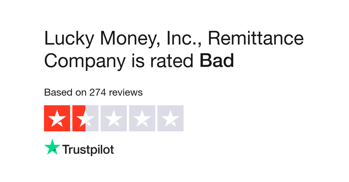 Lucky Money Inc Remittance Company Reviews Read Customer Service Reviews Of Luckymoney Com