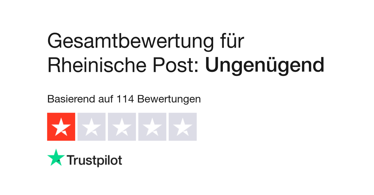 Bewertungen Zu Rheinische Post Lesen Sie Kundenbewertungen Zu Rp Online De