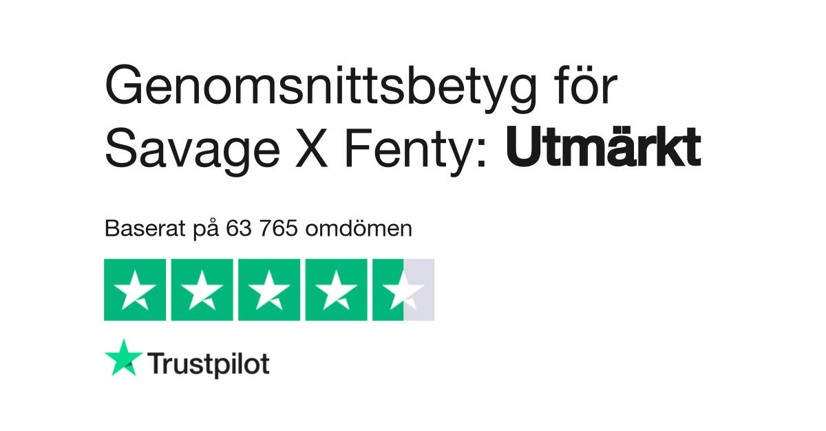 Savage x fenty store trustpilot