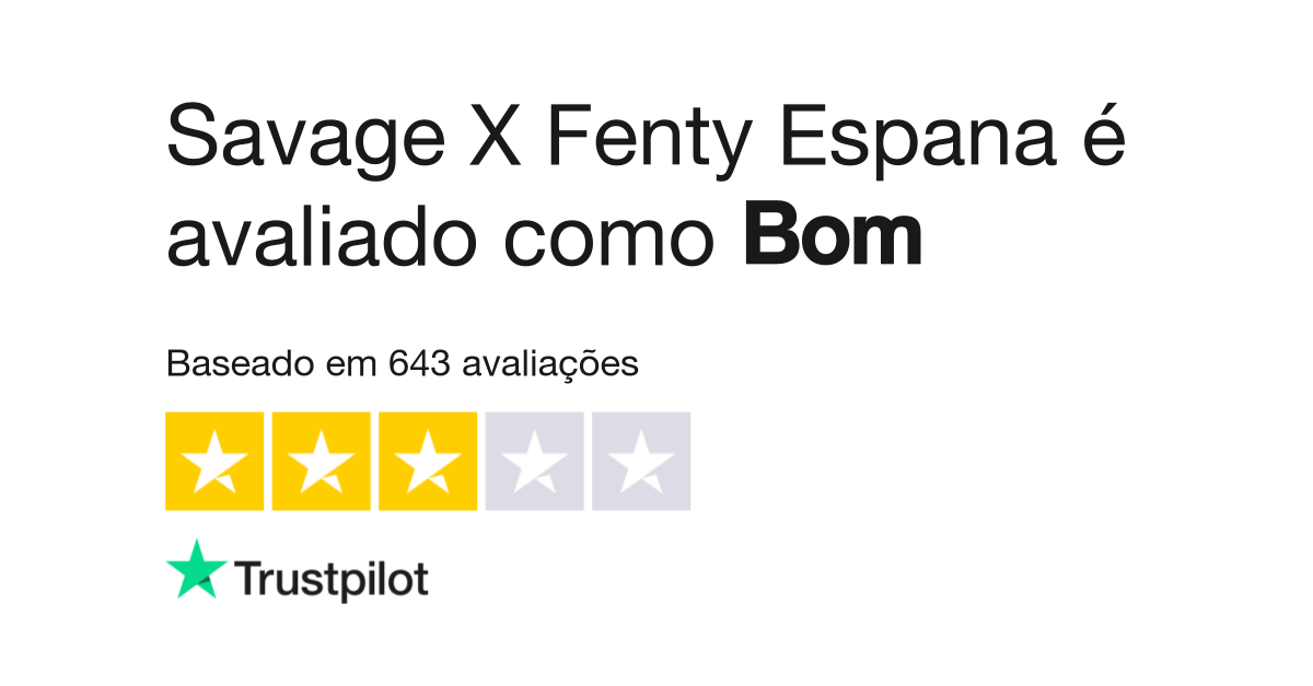 Savage x fenty store trustpilot