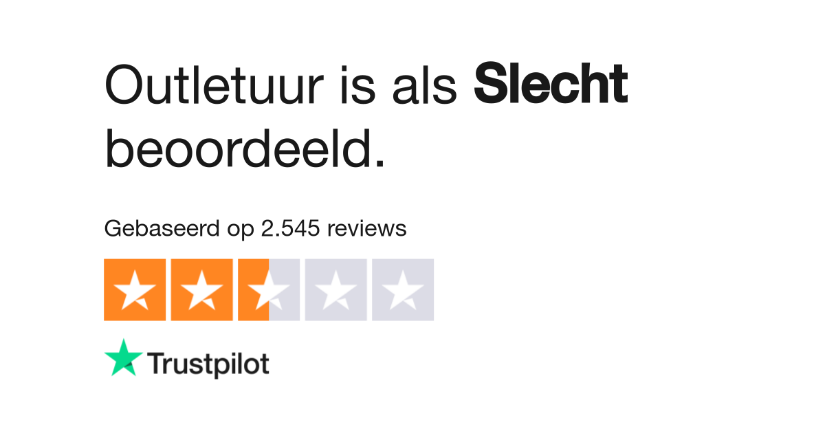 Outletuur recensies sale