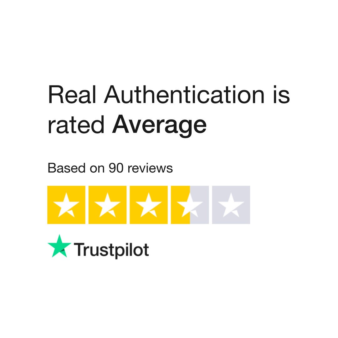 Real Authentication Reviews Read Customer Service Reviews of