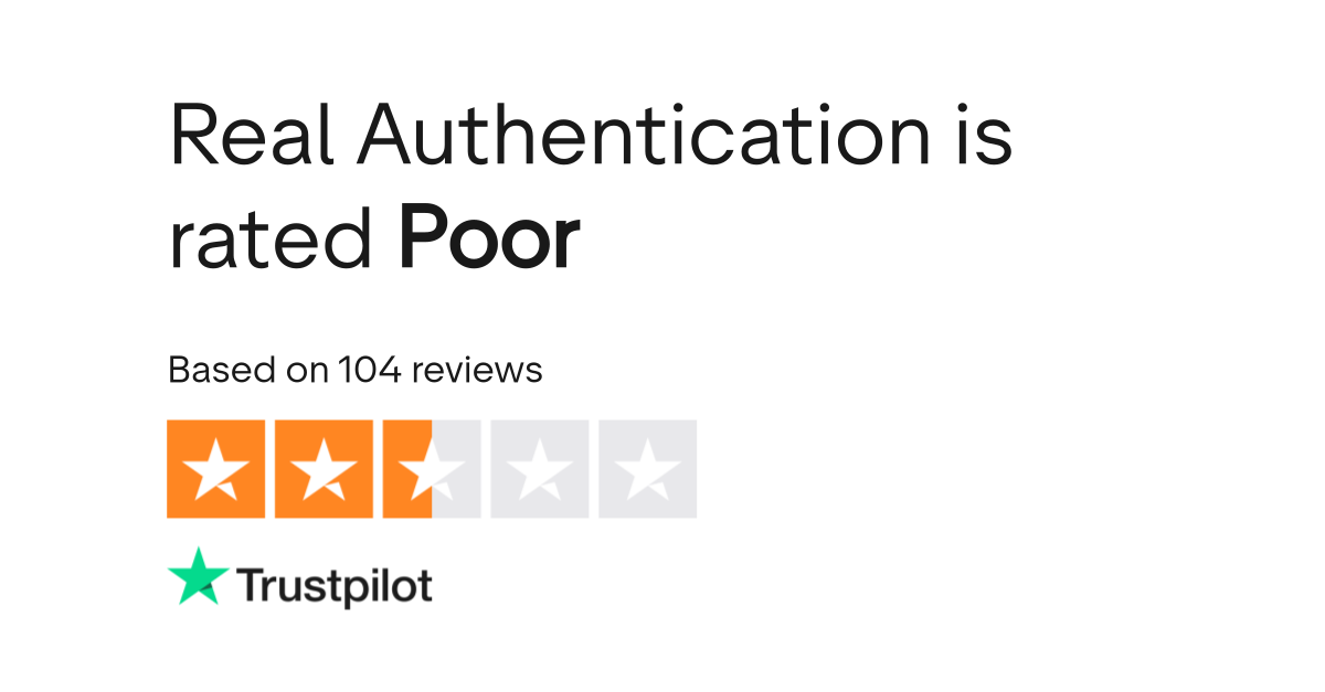  real authentication reviews read customer service reviews of 