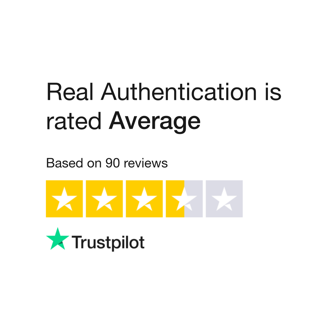 Real Authentication Reviews  Read Customer Service Reviews of