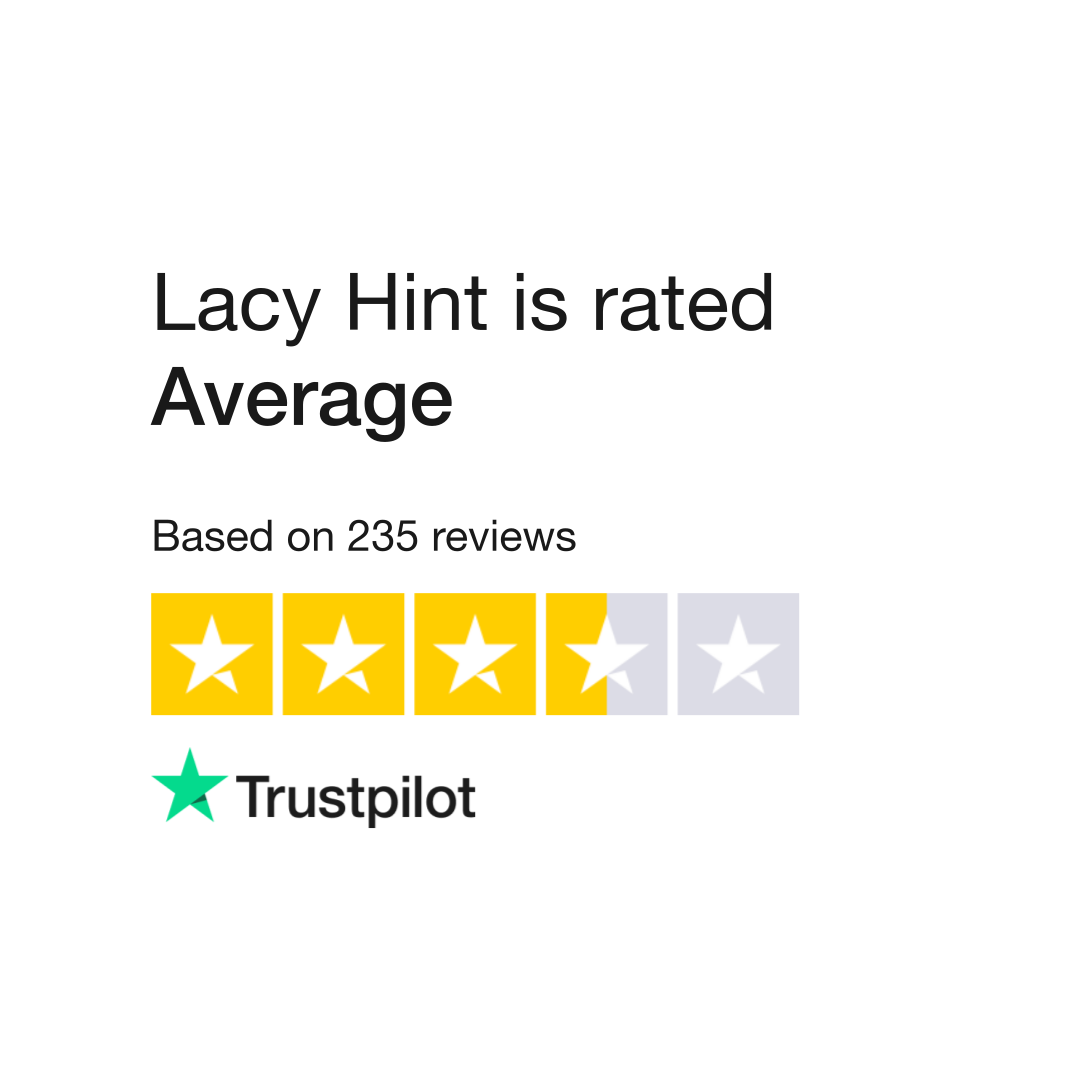 Lacy Hint Reviews, Read Customer Service Reviews of www.lacyhint.com