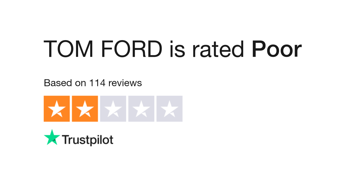 TOM FORD Reviews | Read Customer Service Reviews of 