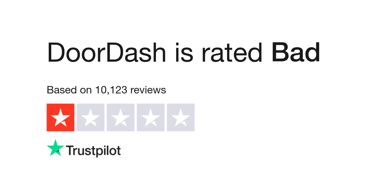 Doordash Reviews Read Customer Service Reviews Of Doordash Com