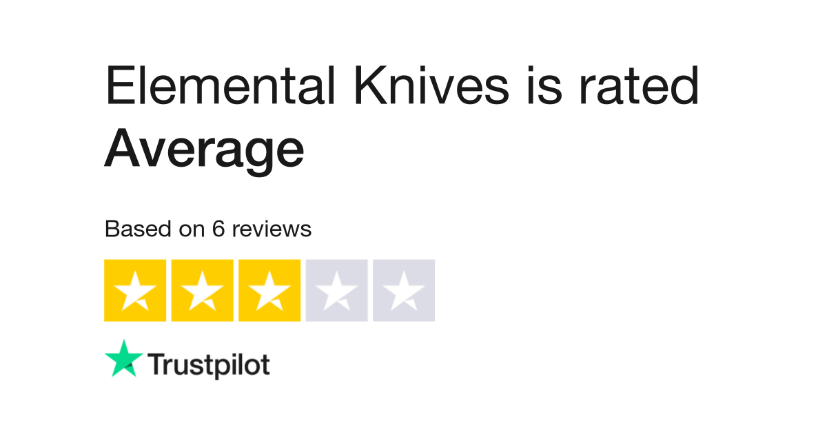 Elemental Knives Reviews | Customer Reviews of .com