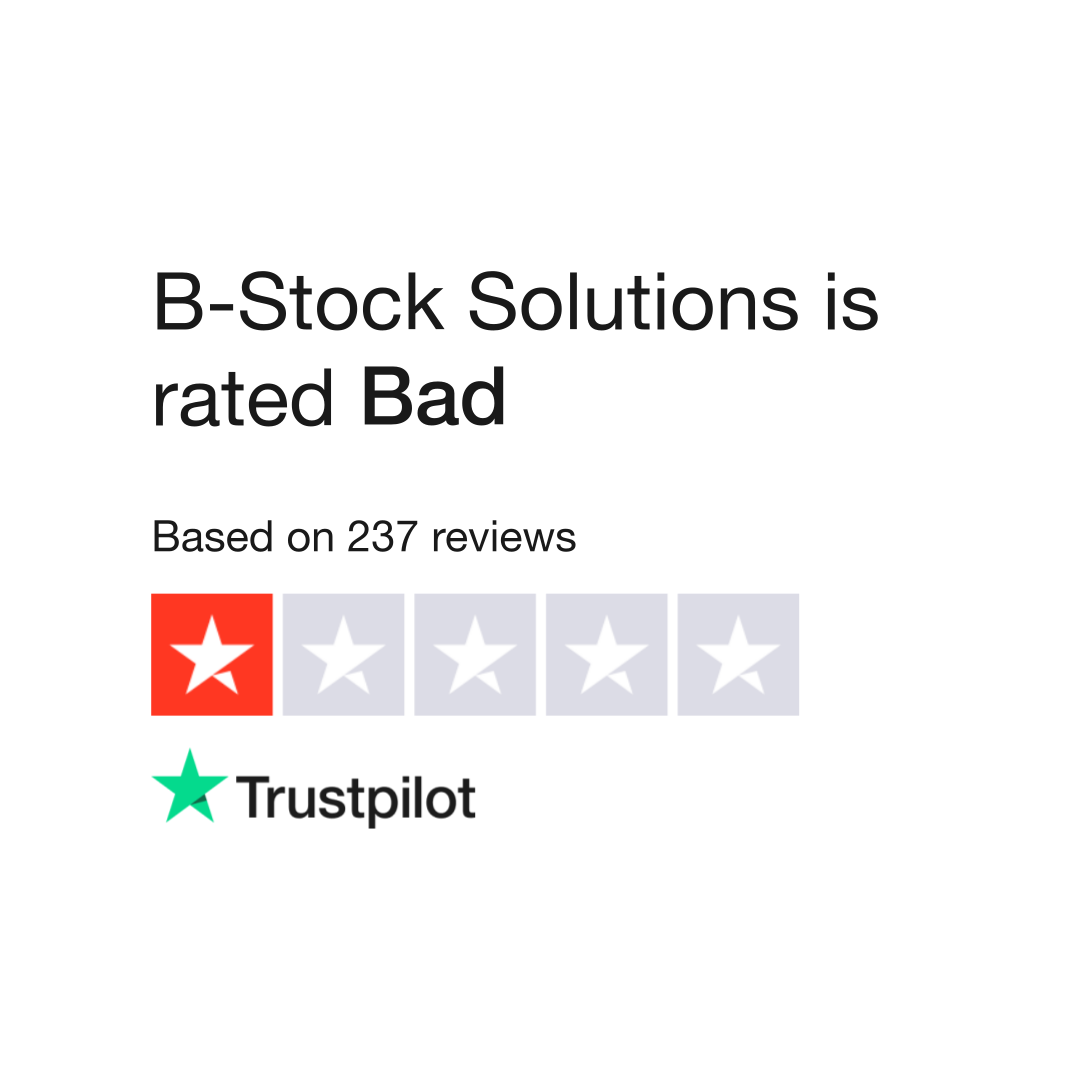 B-Stock Solutions Reviews | Read Customer Service Reviews of ...
