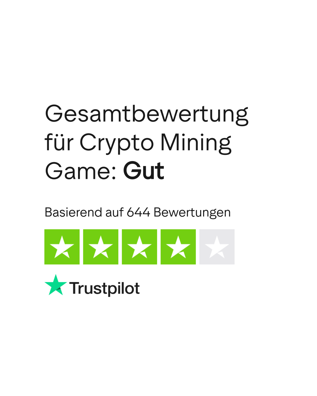 Bewertungen zu Crypto Mining Game | Lesen Sie Kundenbewertungen zu  cryptomininggame.com