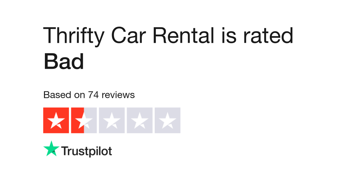 Thrifty Car Rentals Reviews Car Sale And Rentals