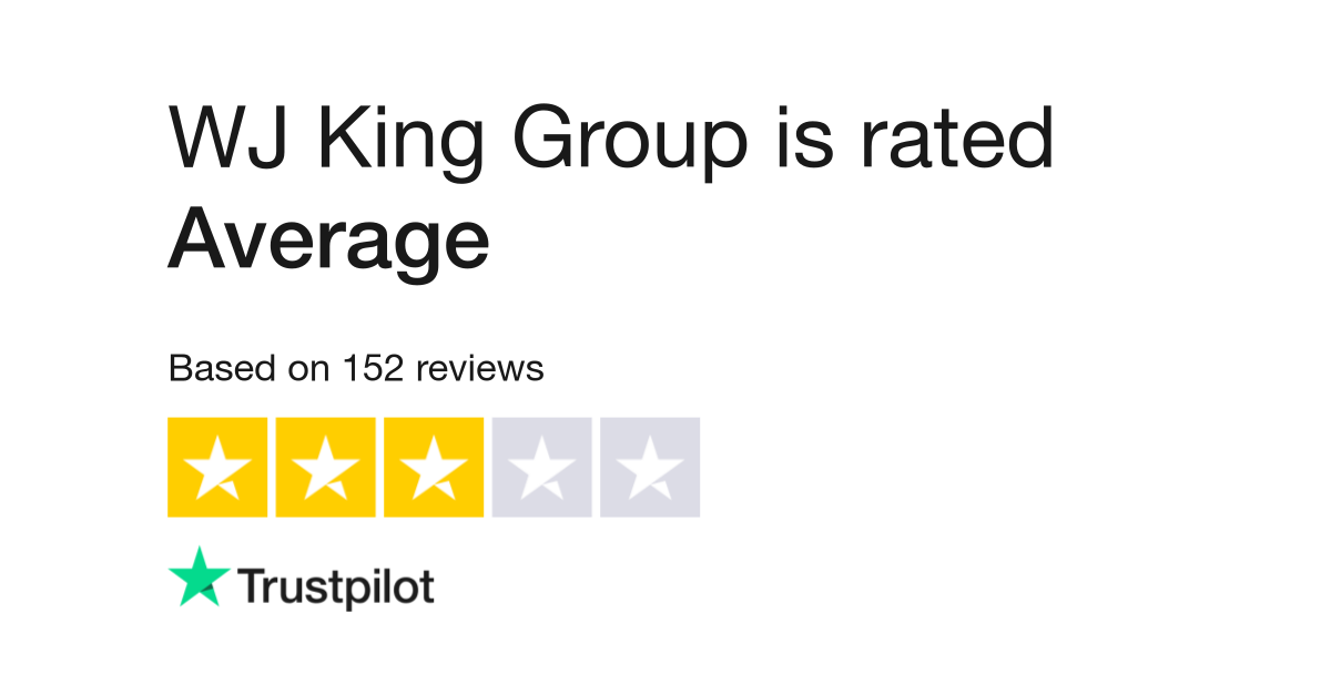 Wj King Group Reviews Read Customer Service Reviews Of Www Wjking Co Uk