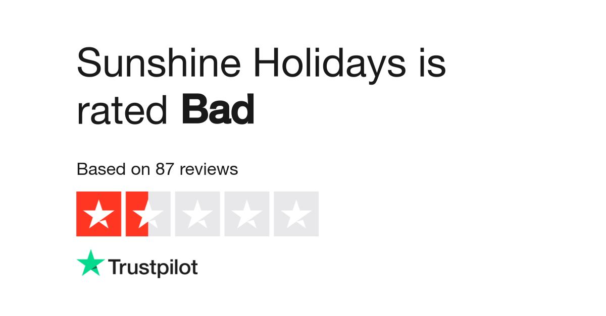 Sunshine Holidays Reviews Read Customer Service Reviews of sunshine
