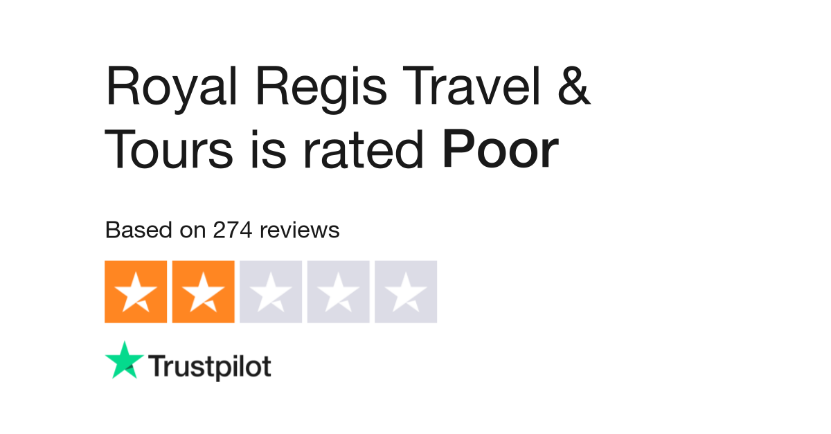royal regis travel and tours review