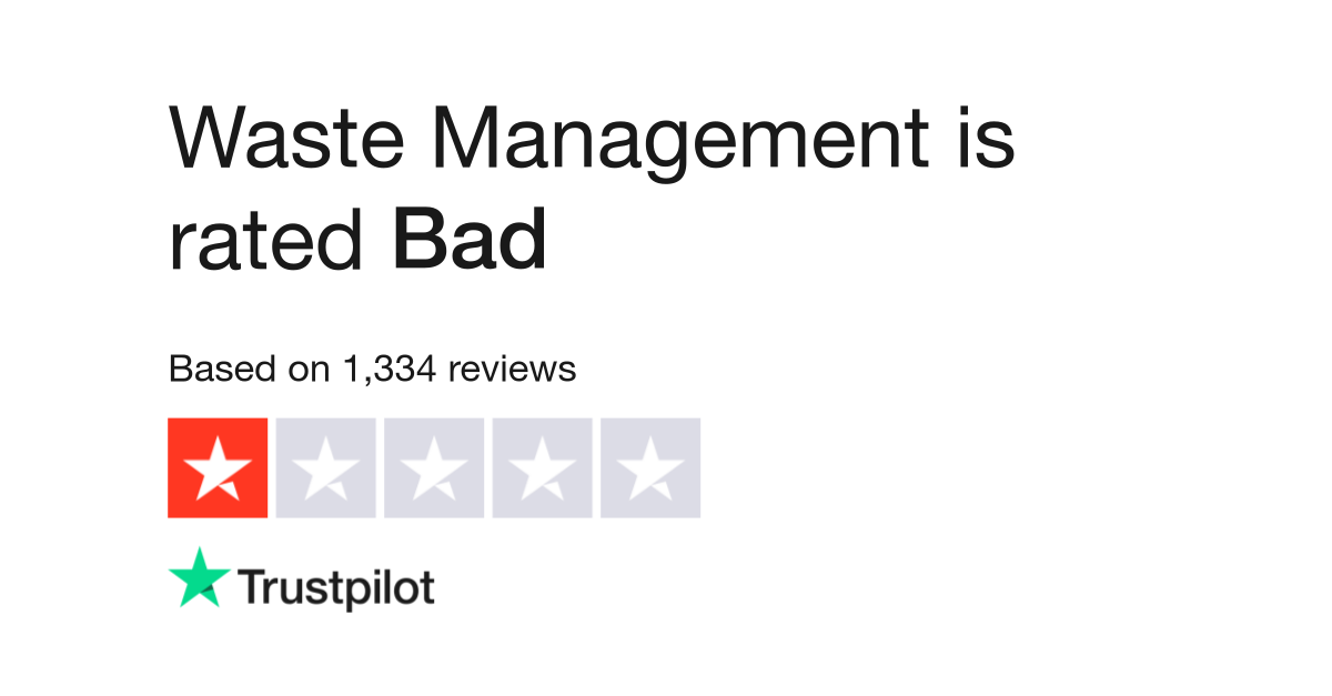 Waste Management Reviews | Read Customer Service Reviews of wm.com