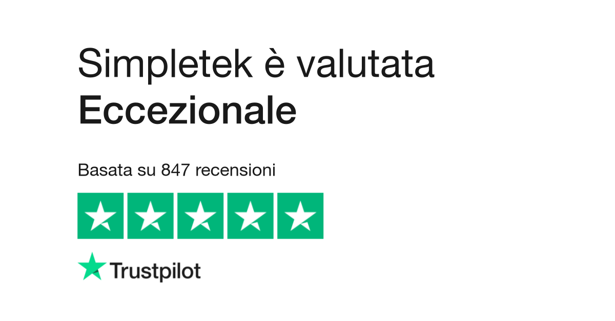 Simpletek Leggi le recensioni dei servizi di www.simpletek