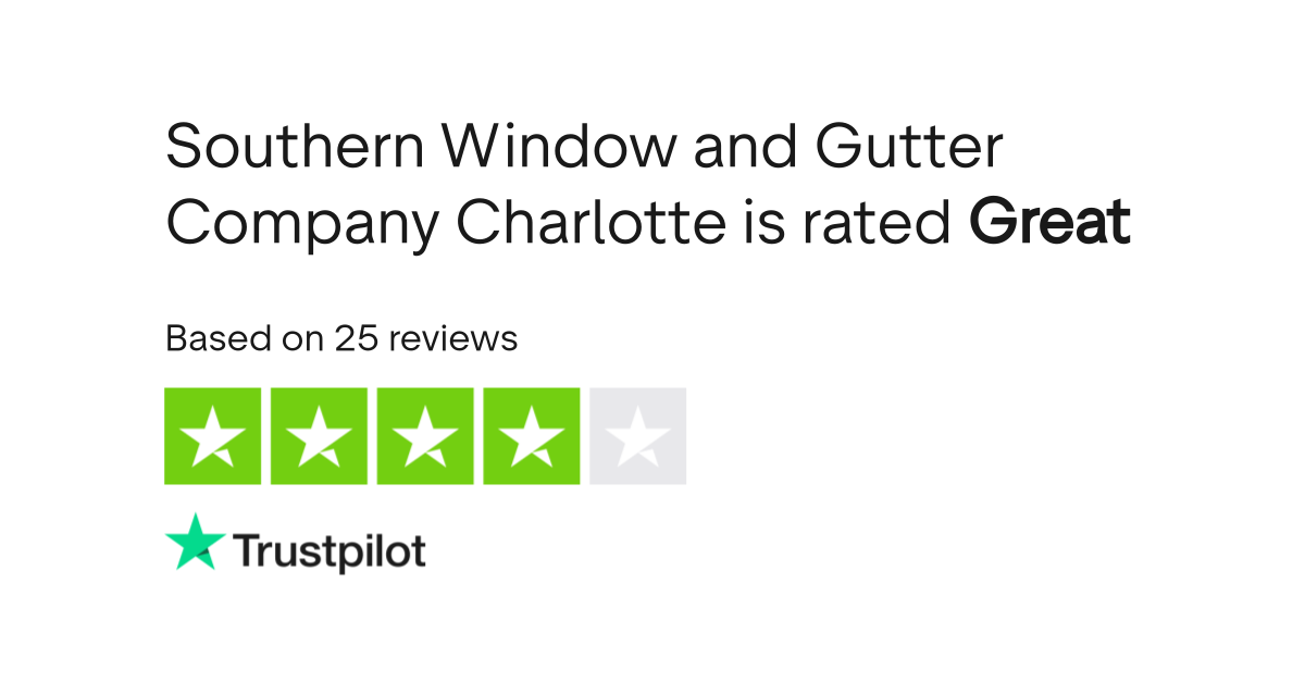 Southern Window and Gutter Company Charlotte Reviews Read Customer