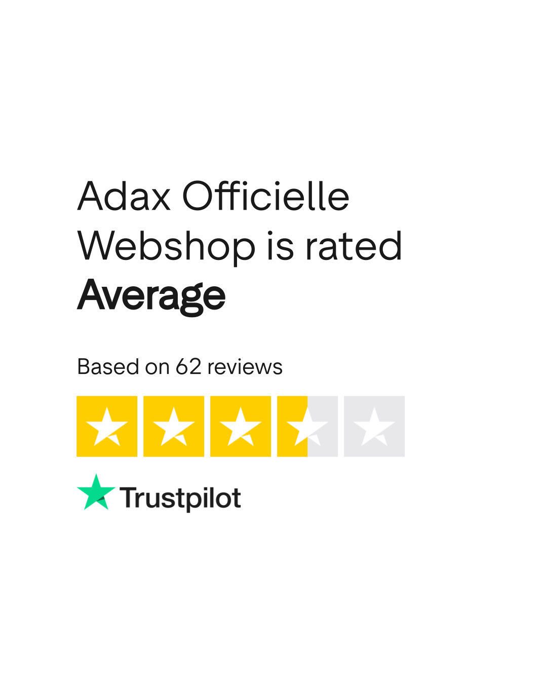 Adax Officielle Webshop Reviews | Read Customer Service Reviews of  adaxshop.com