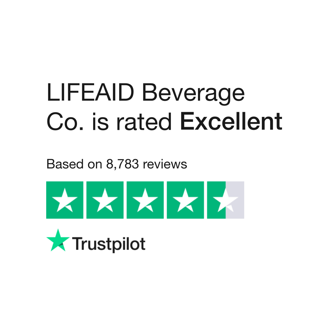 LIFEAID Beverage Co. Reviews  Read Customer Service Reviews of