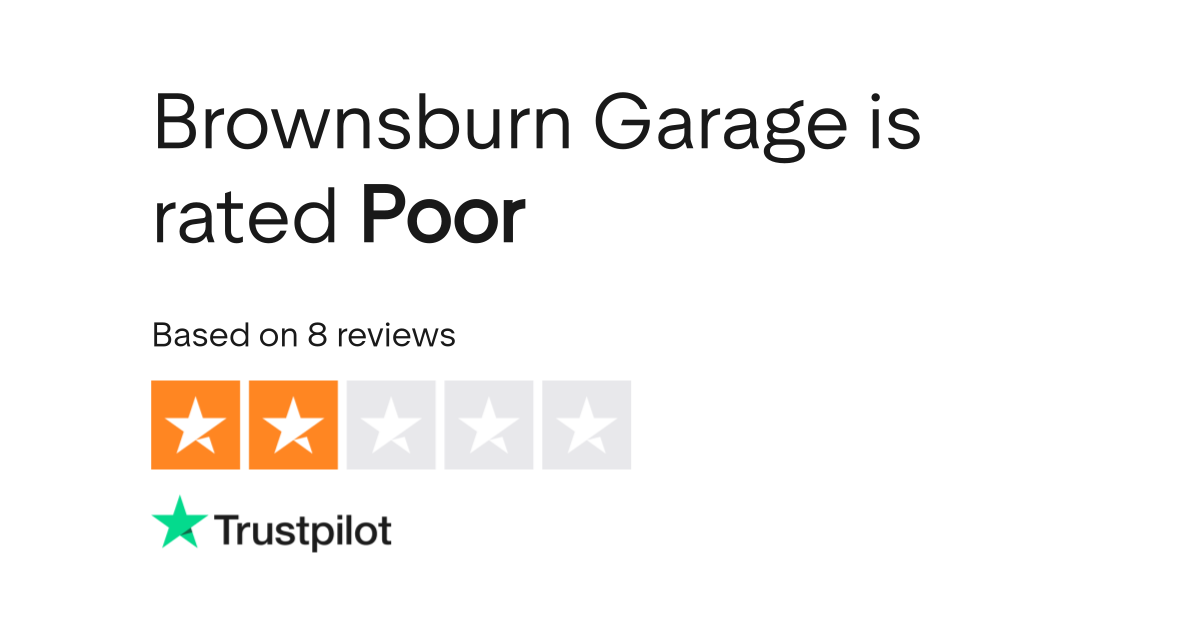 Brownsburn Garage Reviews Read Customer Service Reviews of www