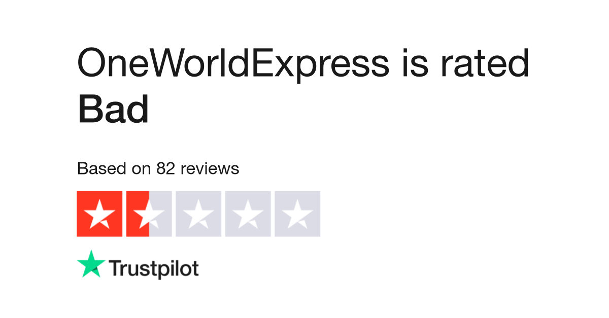 Oneworldexpress Reviews Read Customer Service Reviews Of Www Oneworldexpress Com