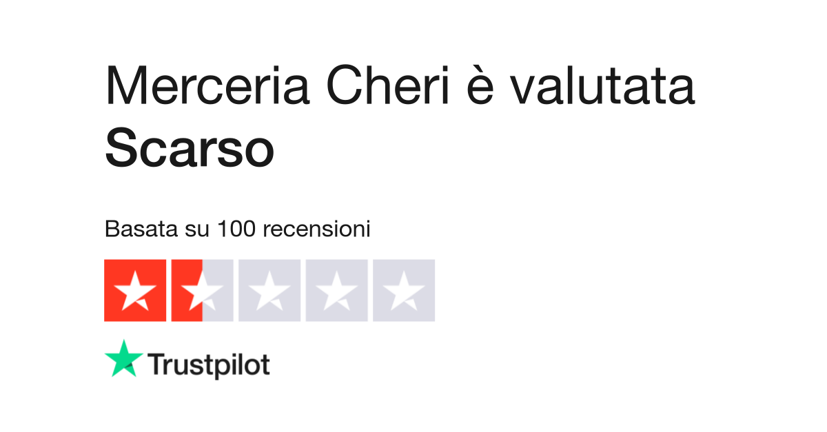 Merceria Cheri  Leggi le recensioni dei servizi di www.merceriacheri.com