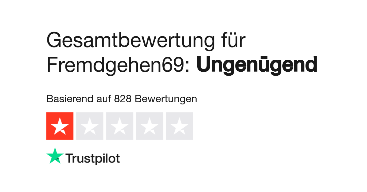 Bewertung fremdgehen69