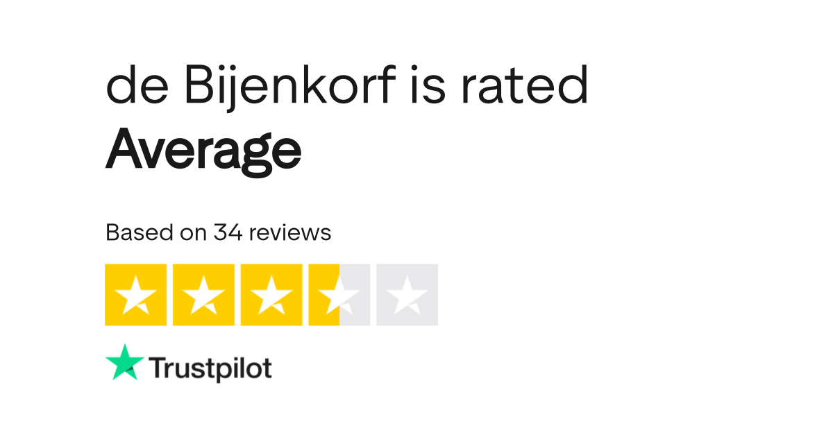 de bijenkorf trustpilot