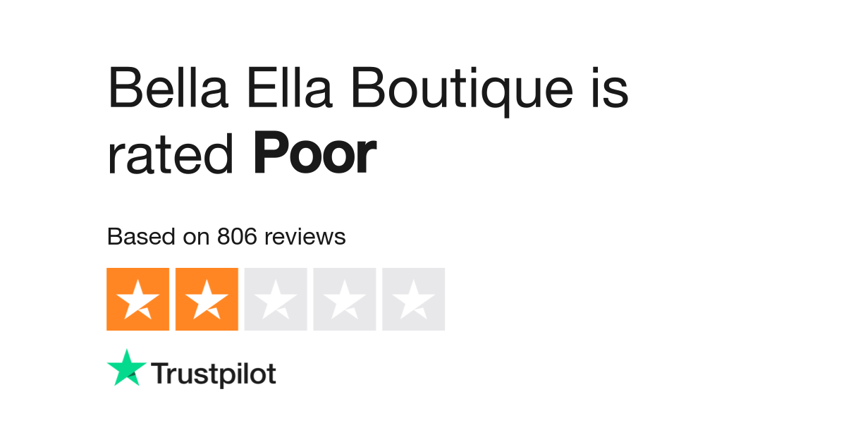 Bella Ella Boutique Reviews Read Customer Service Reviews of