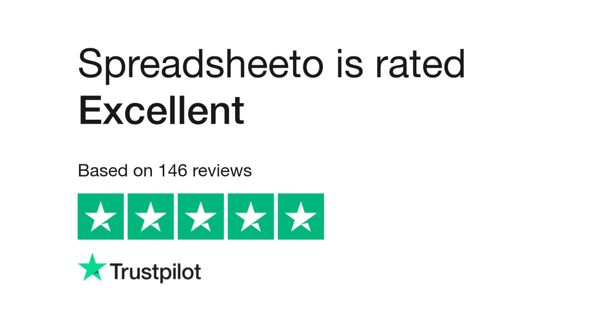 Spreadsheeto Reviews | Read Customer Service Reviews spreadsheeto.com
