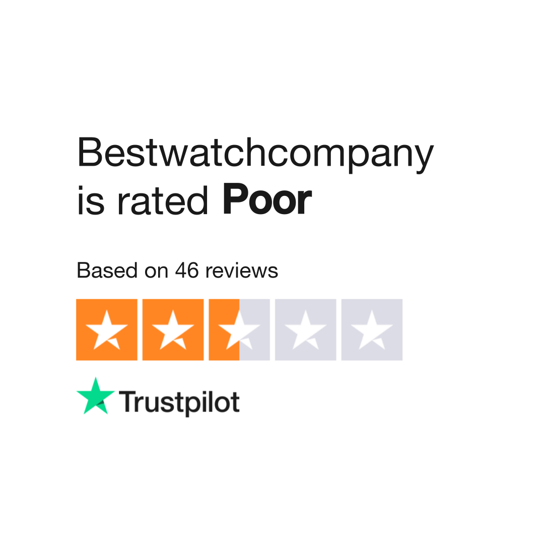 Bestwatchcompany Reviews Read Customer Service Reviews of www.bestwatchcompany