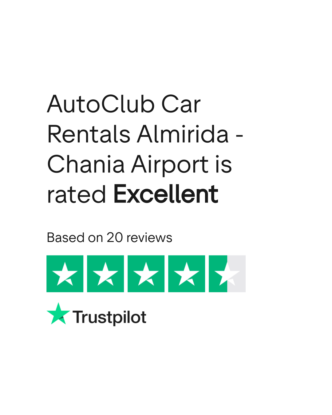 Car Rentals Almirida Chania Airport Reviews Read Customer