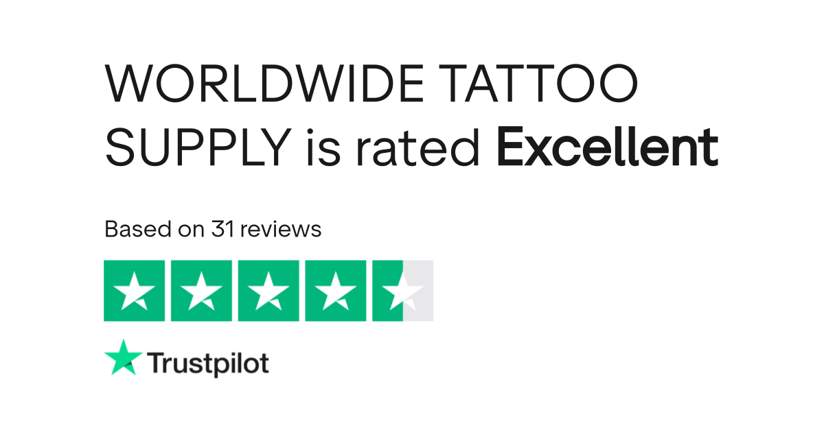 21+ Worldwide tattoo supply store info