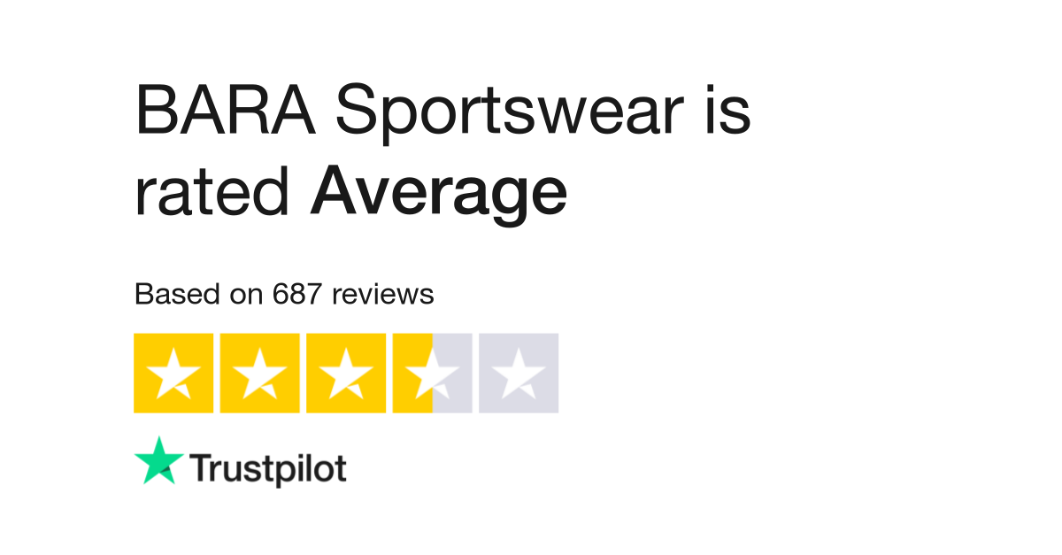 Reviews | Read Customer Service Reviews of barasportswear.com | 2 of 8