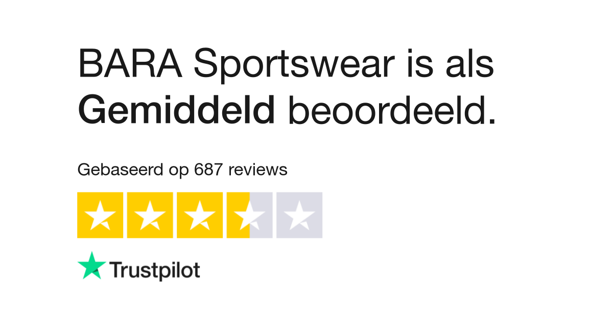 BARA Sportswear reviews | Bekijk over barasportswear.com