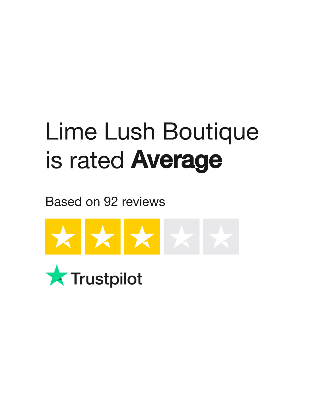 Lime Lush Boutique Reviews Read Customer Service Reviews of