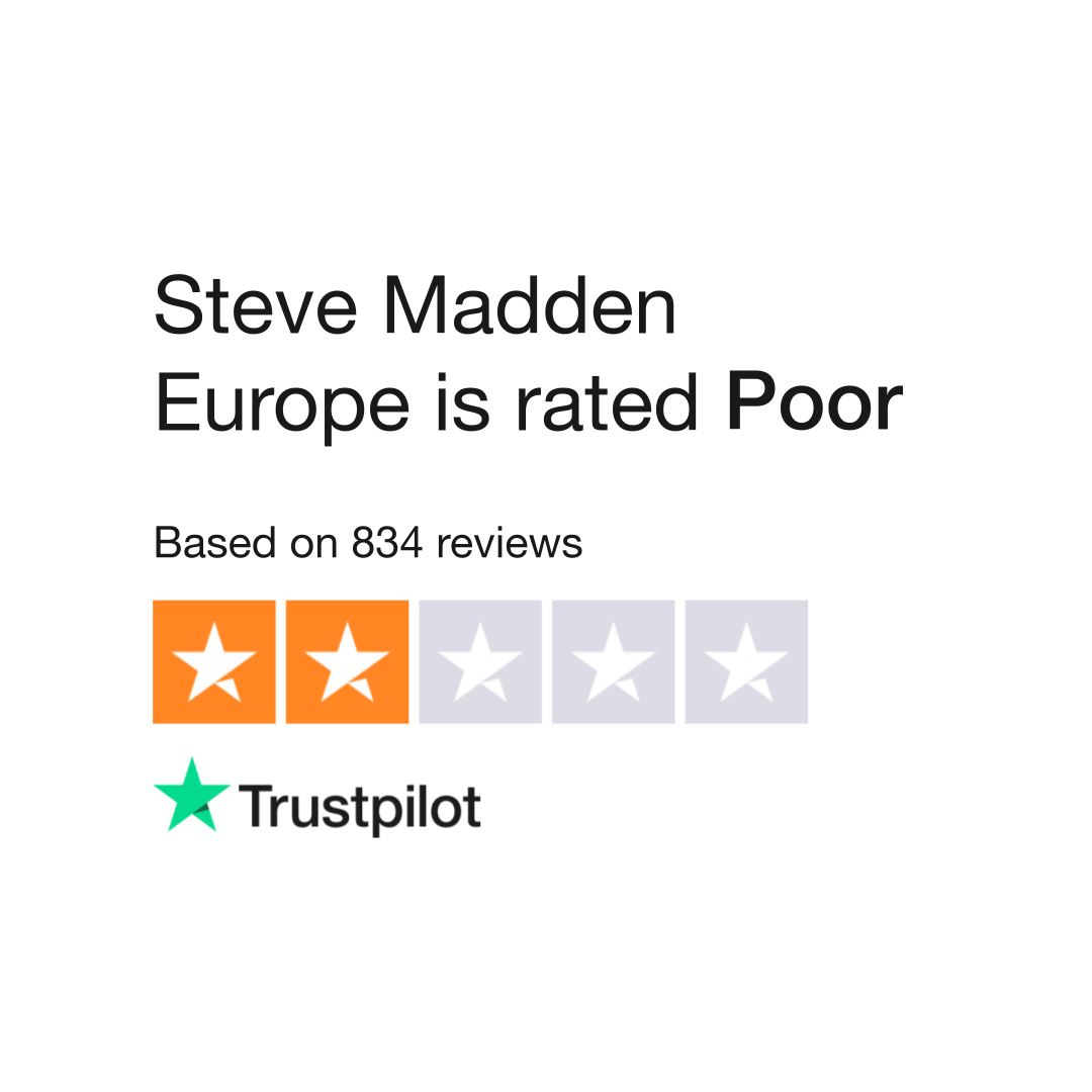 procedimiento Cuota de admisión Risa Steve Madden Europe Reviews | Read Customer Service Reviews of stevemadden .eu