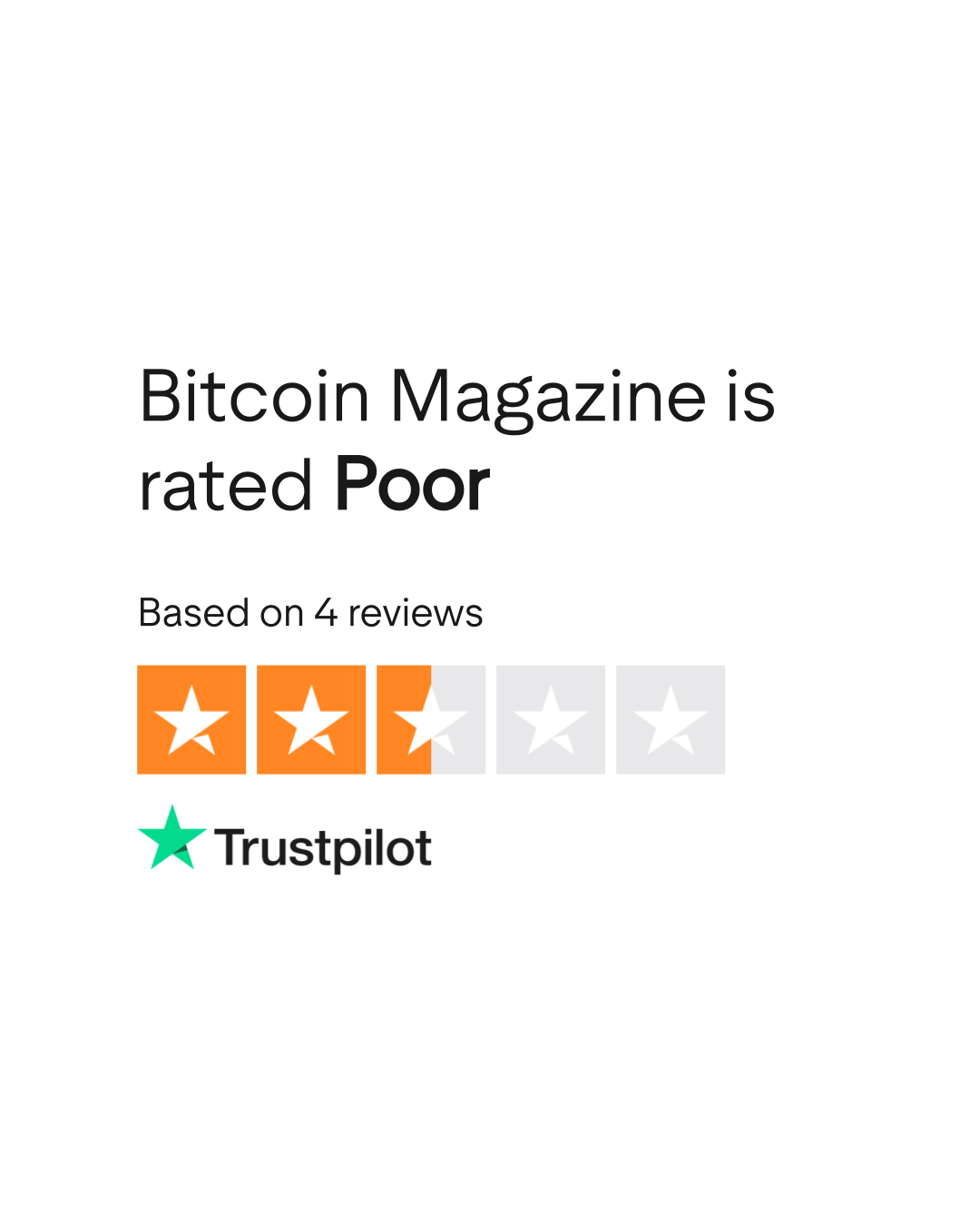 Bitcoin Magazine Reviews | Read Customer Service Reviews of bitcoinmagazine .com