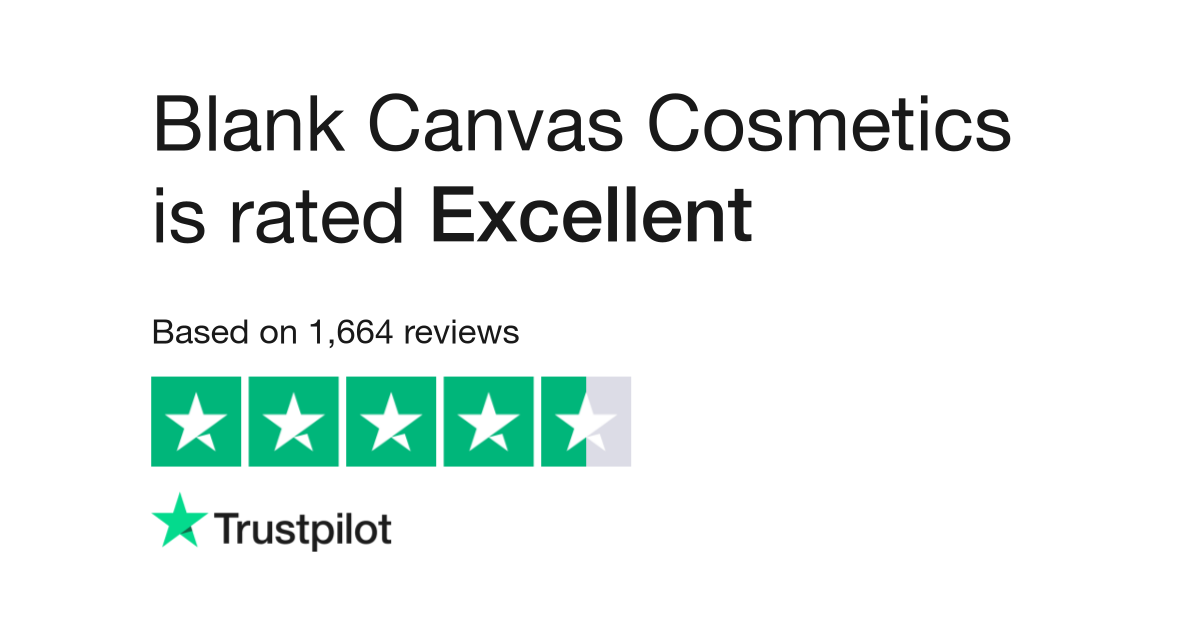 Blank Canvas Cosmetics Reviews Read Customer Service Reviews of