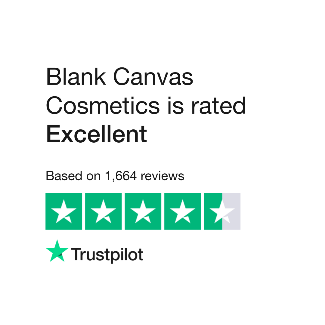 Blank Canvas Cosmetics Reviews Read Customer Service Reviews of